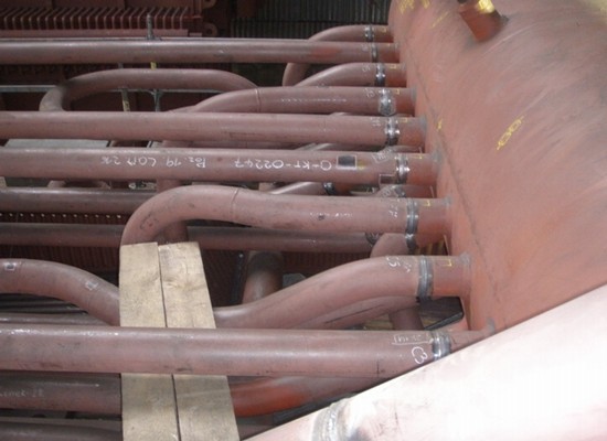 Connecting pipe boiler body diameter 139,7 x 11 mm