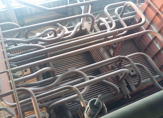 Connecting pipe boiler body